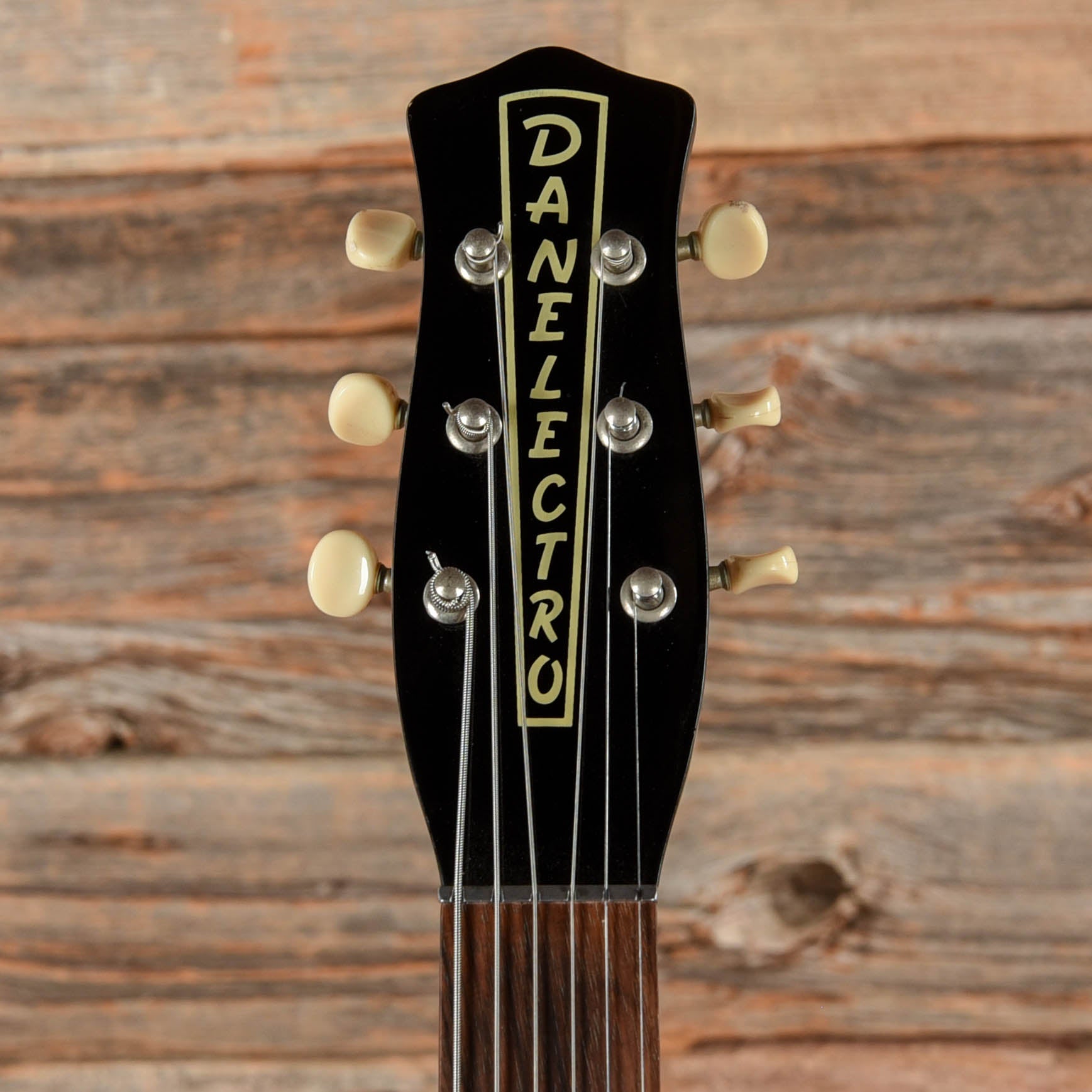Danelectro 56 Baritone Black Electric Guitars / Solid Body