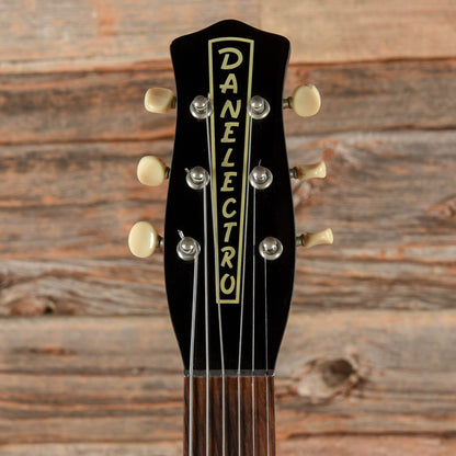 Danelectro 56 Baritone Black Electric Guitars / Solid Body