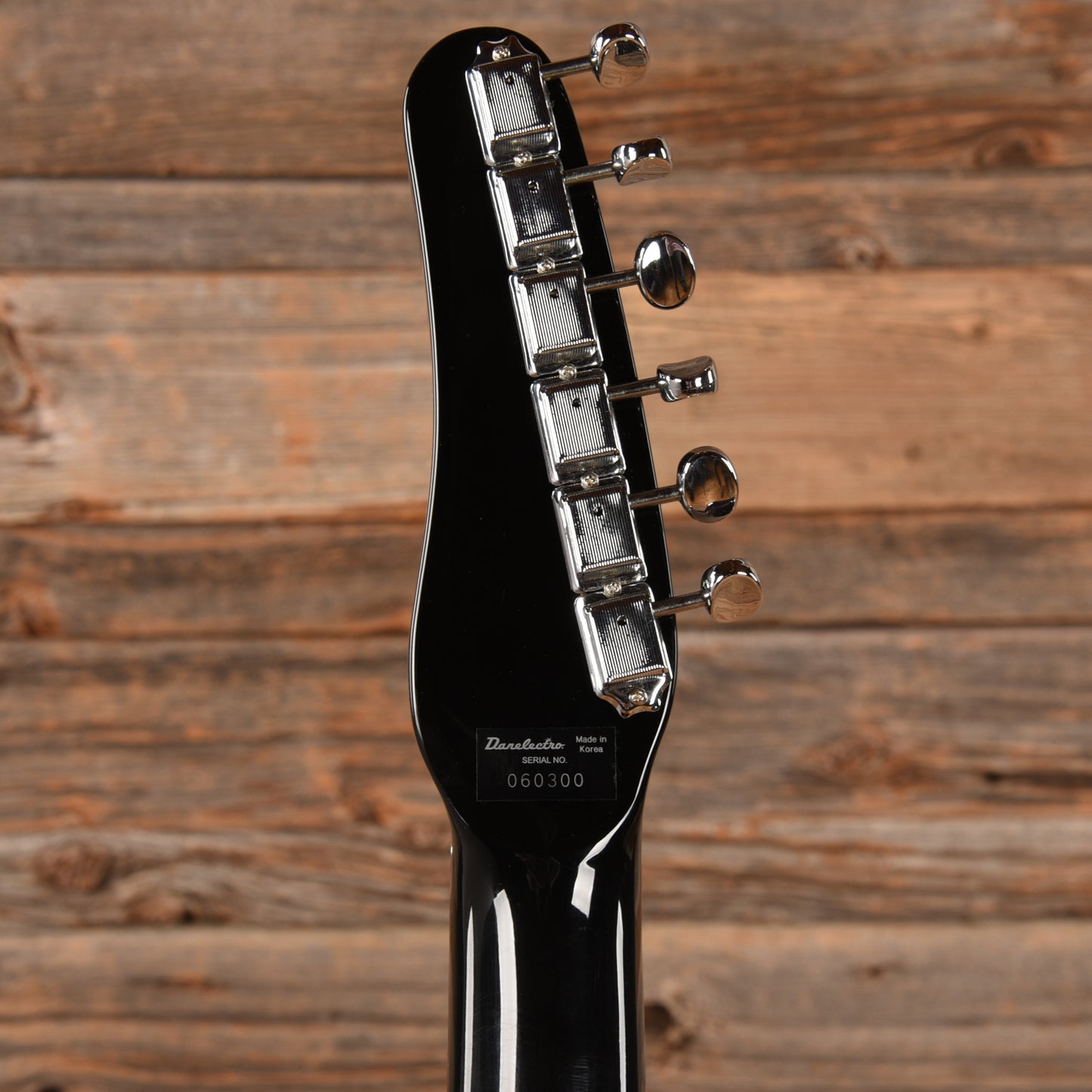 Danelectro '56 Baritone Black Sparkle Electric Guitars / Solid Body