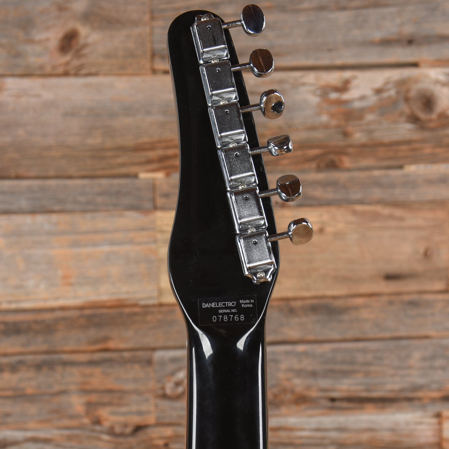 Danelectro '56 Baritone Black Sparkle Electric Guitars / Solid Body