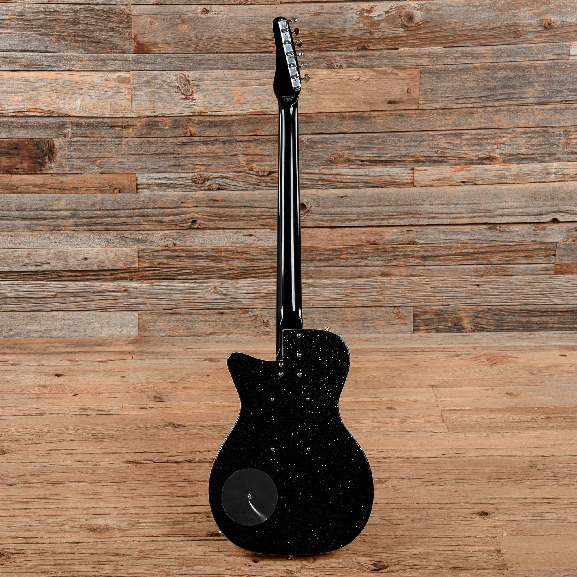 Danelectro 56 Baritone Black Sparkle Electric Guitars / Solid Body