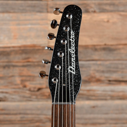 Danelectro 56 Baritone Black Sparkle Electric Guitars / Solid Body