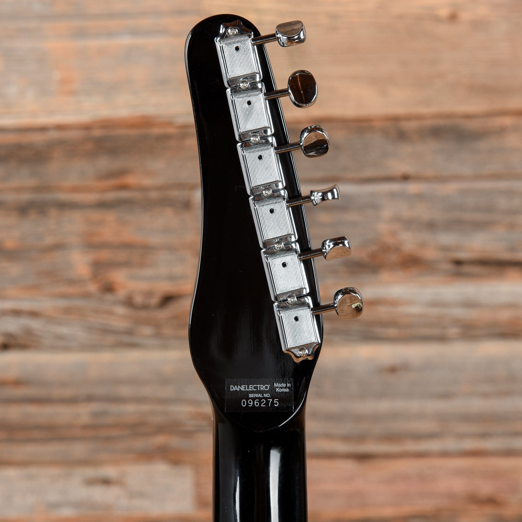 Danelectro 56 Baritone Black Sparkle Electric Guitars / Solid Body