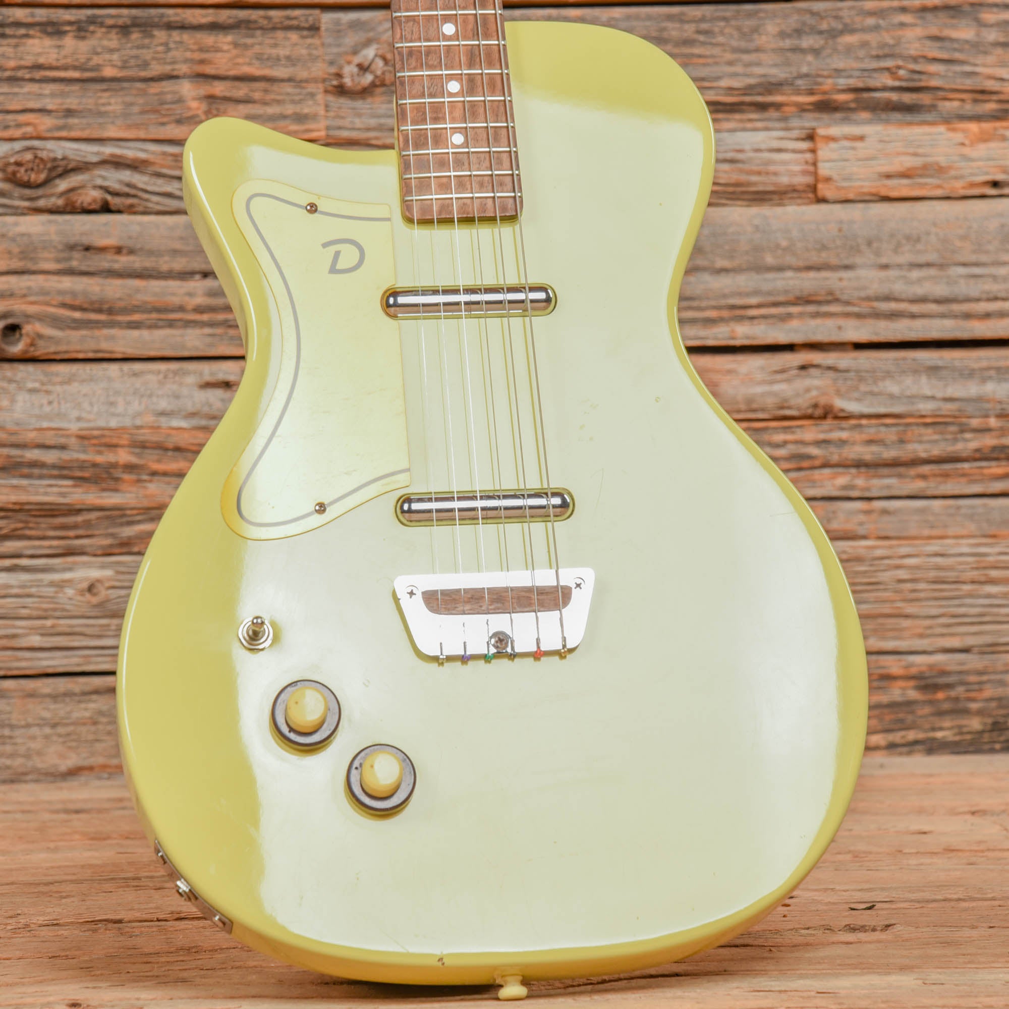 Danelectro '56 U-2 Reissue Maltshop Cream  LEFTY Electric Guitars / Solid Body