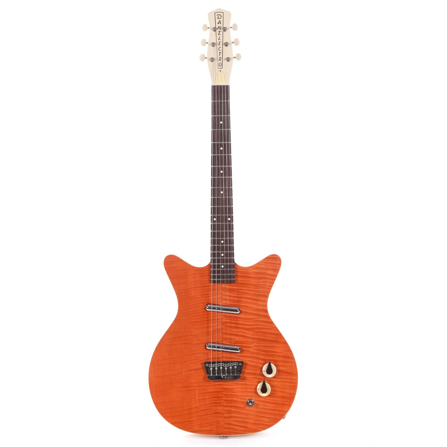 Danelectro '59 Divine Flame Maple Electric Guitars / Solid Body