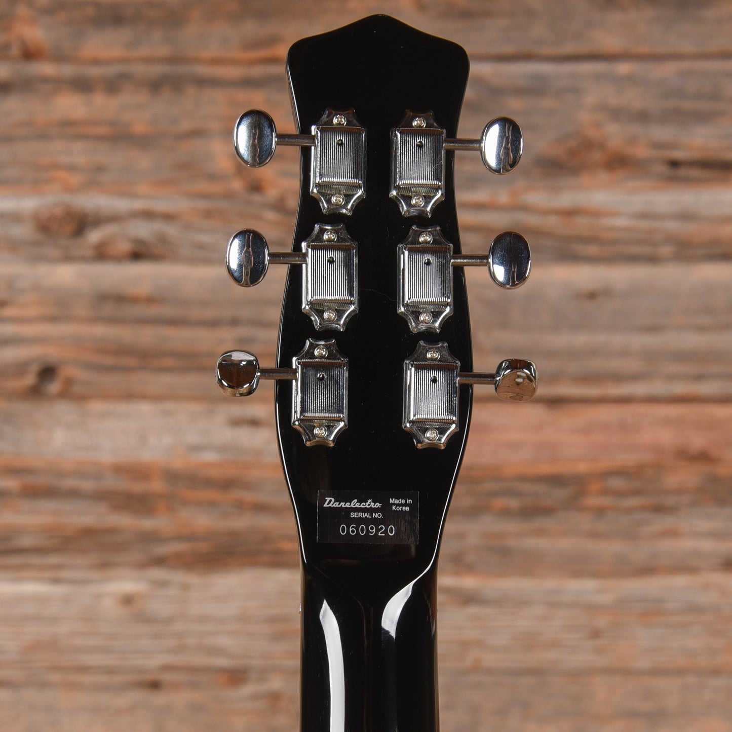 Danelectro '59 NOS+ Black  LEFTY Electric Guitars / Solid Body