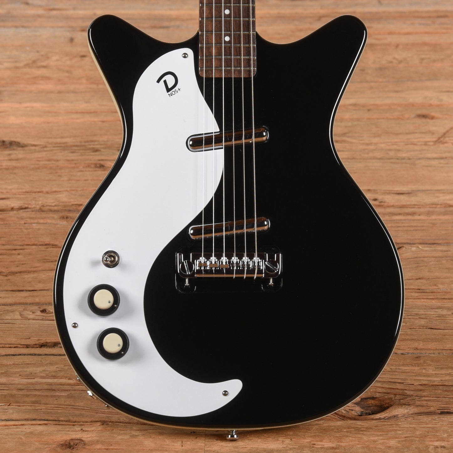 Danelectro '59 NOS+ Black  LEFTY Electric Guitars / Solid Body