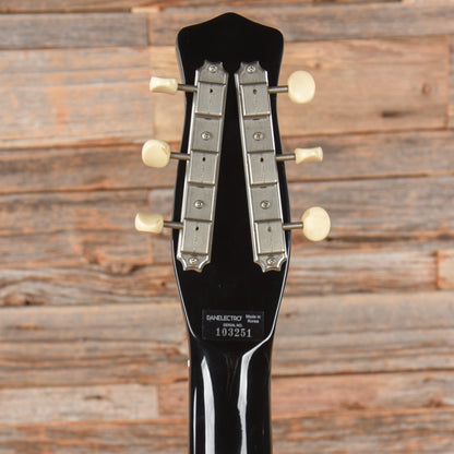 Danelectro '59 Triple Divine Black Electric Guitars / Solid Body