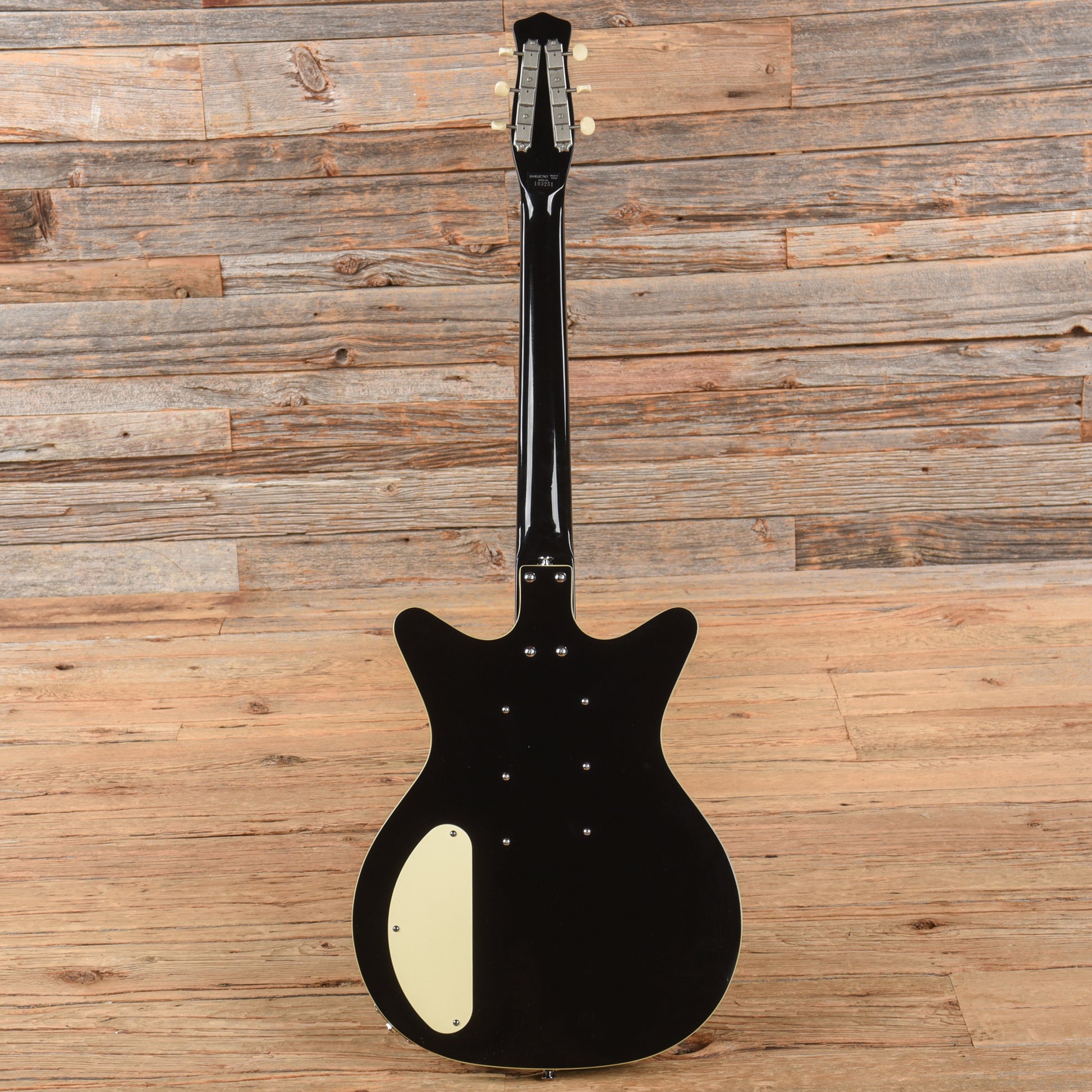 Danelectro '59 Triple Divine Black Electric Guitars / Solid Body
