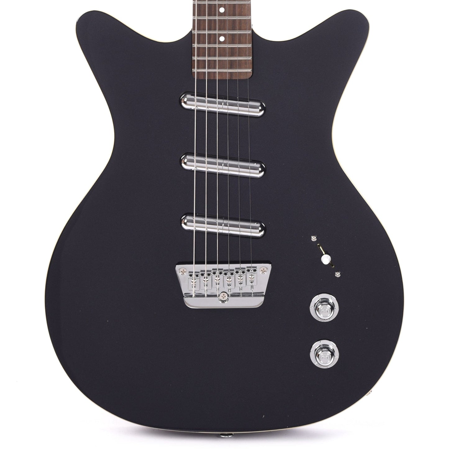 Danelectro '59 Triple Divine Blue Metallic Electric Guitars / Solid Body