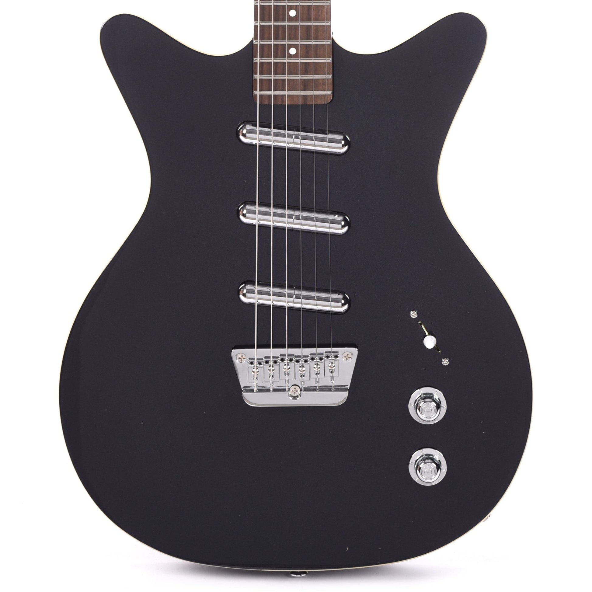 Danelectro '59 Triple Divine Blue Metallic Electric Guitars / Solid Body