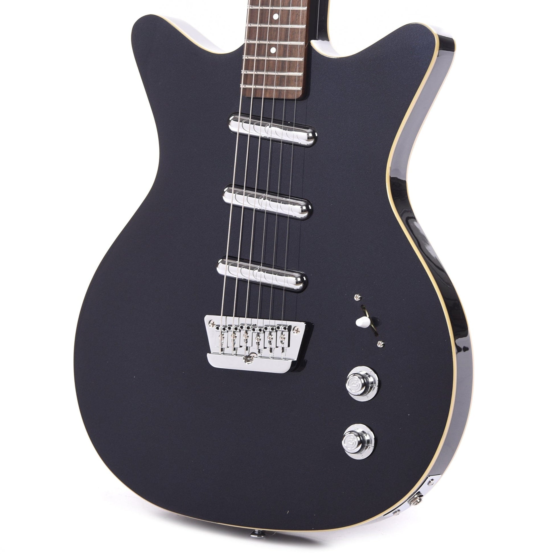 Danelectro '59 Triple Divine Blue Metallic Electric Guitars / Solid Body