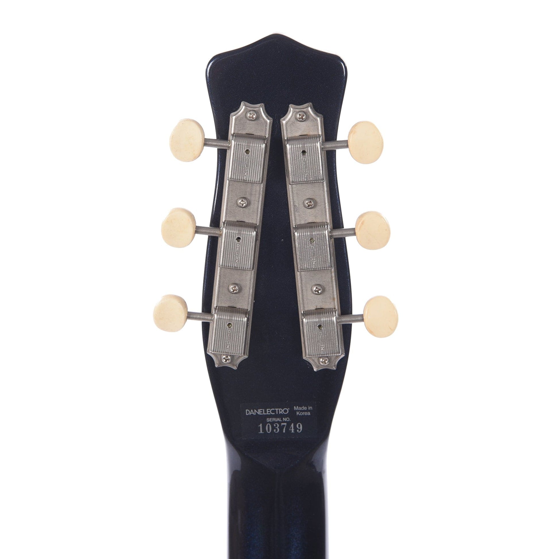 Danelectro '59 Triple Divine Blue Metallic Electric Guitars / Solid Body