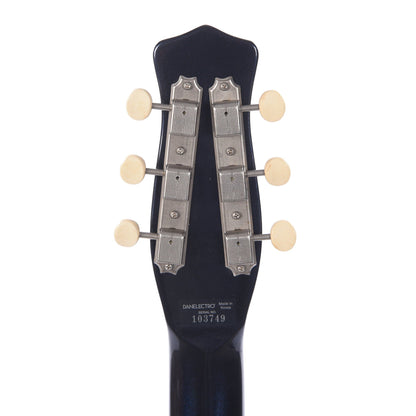 Danelectro '59 Triple Divine Blue Metallic Electric Guitars / Solid Body