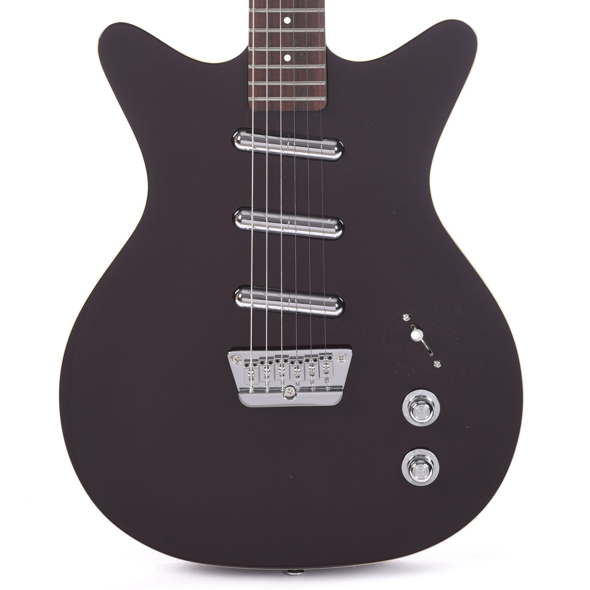 Danelectro '59 Triple Divine Dark Burgundy Electric Guitars / Solid Body