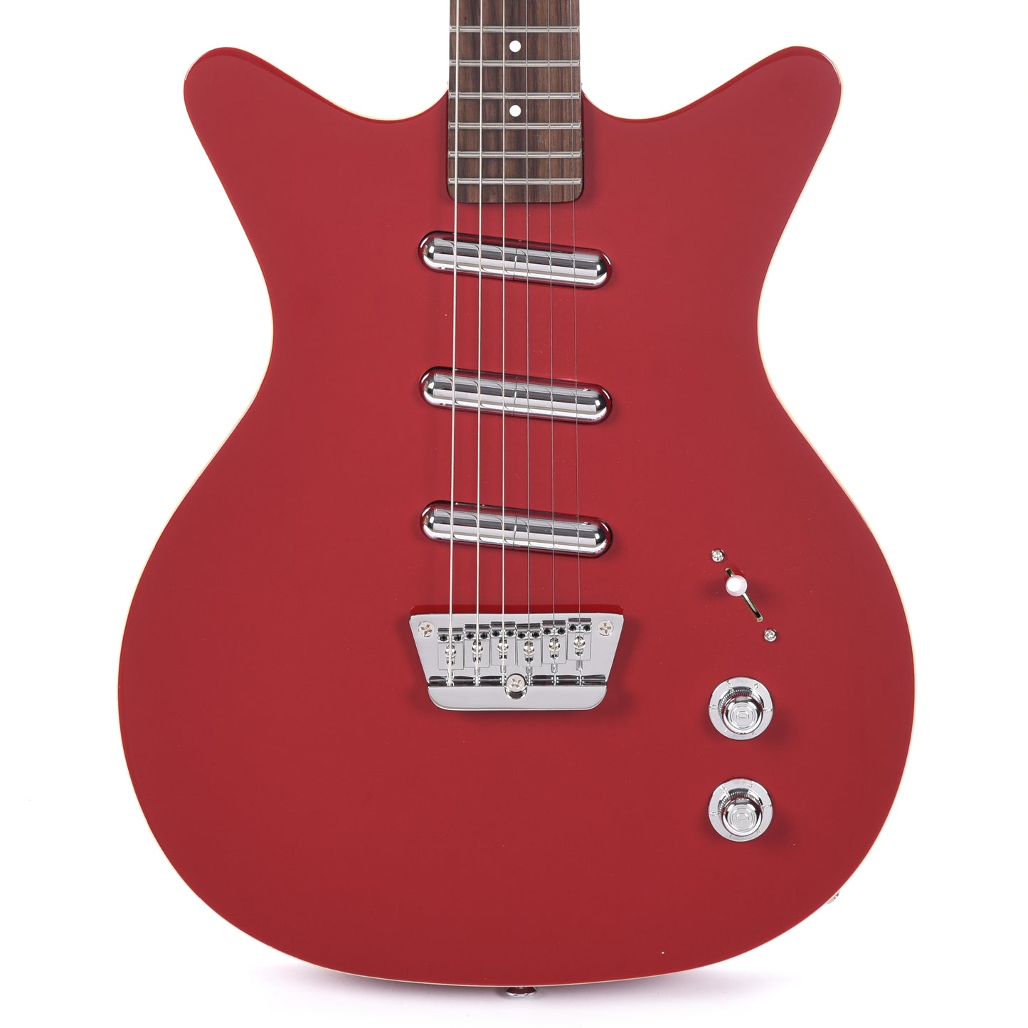 Danelectro '59 Triple Divine Red Electric Guitars / Solid Body