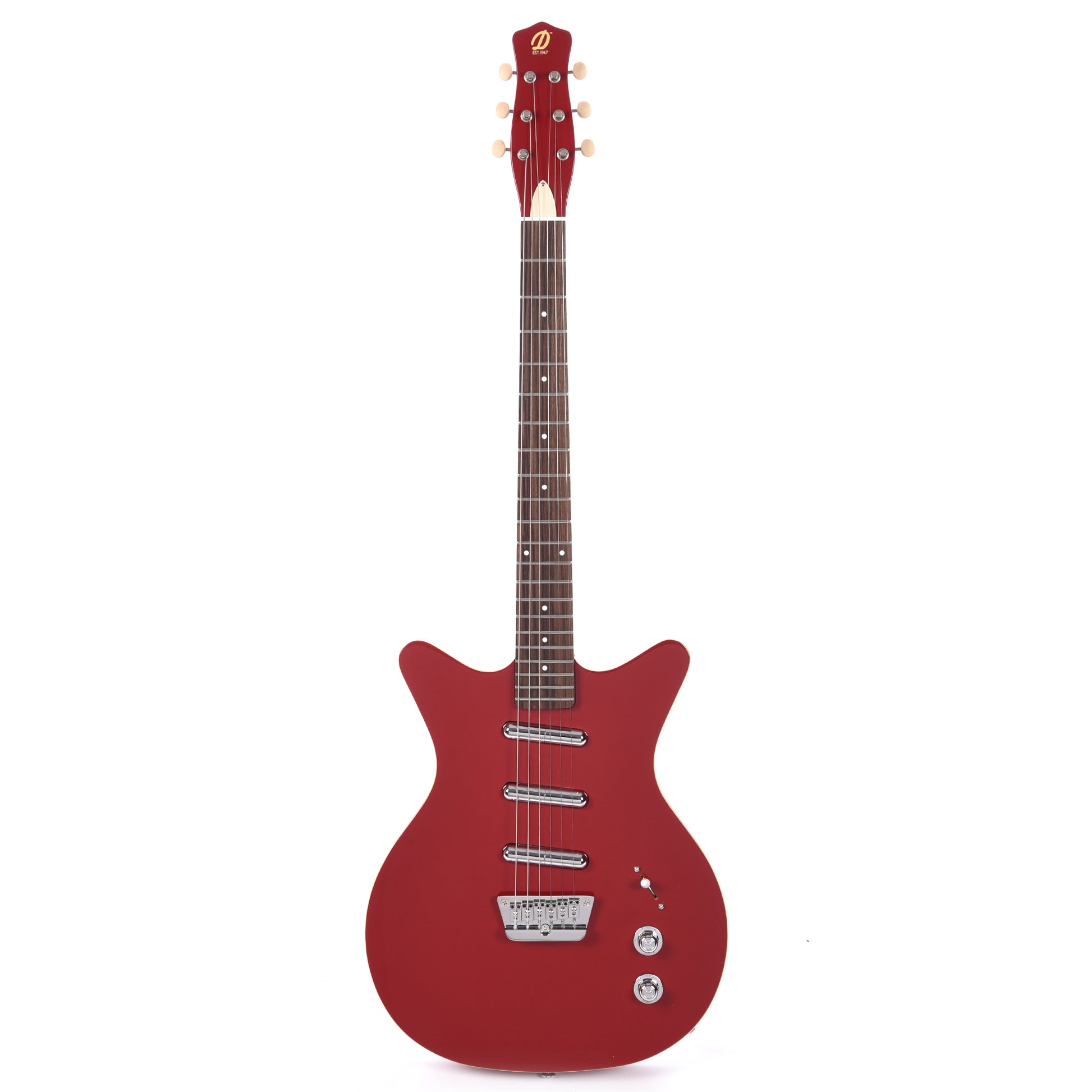 Danelectro '59 Triple Divine Red Electric Guitars / Solid Body