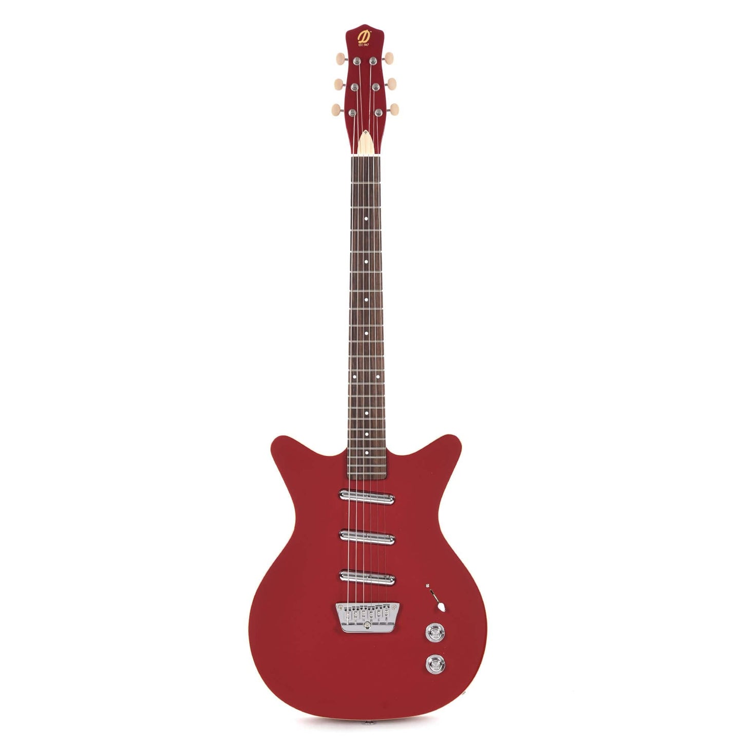Danelectro '59 Triple Divine Red Electric Guitars / Solid Body