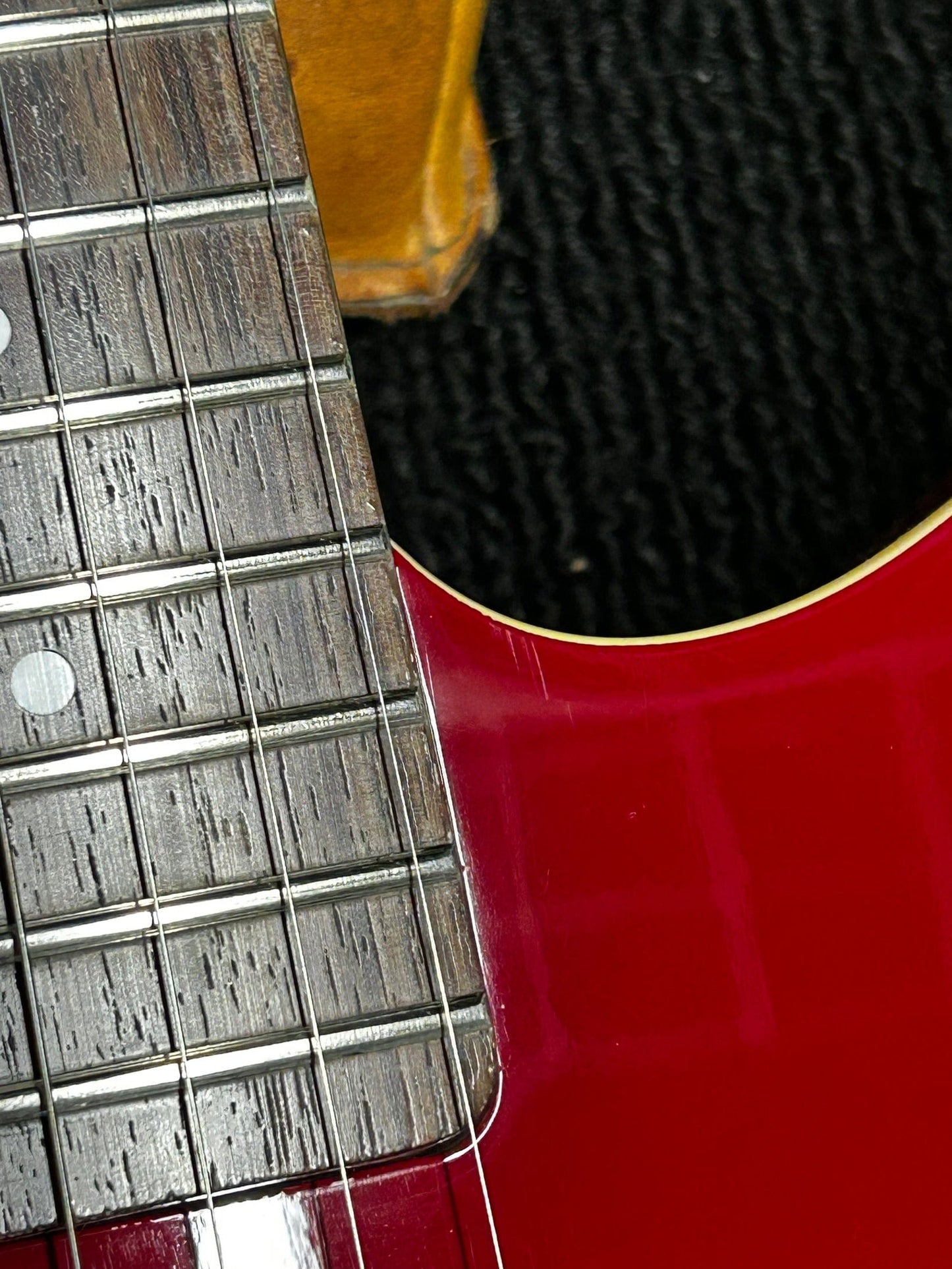 Danelectro '59 Triple Divine Red Electric Guitars / Solid Body