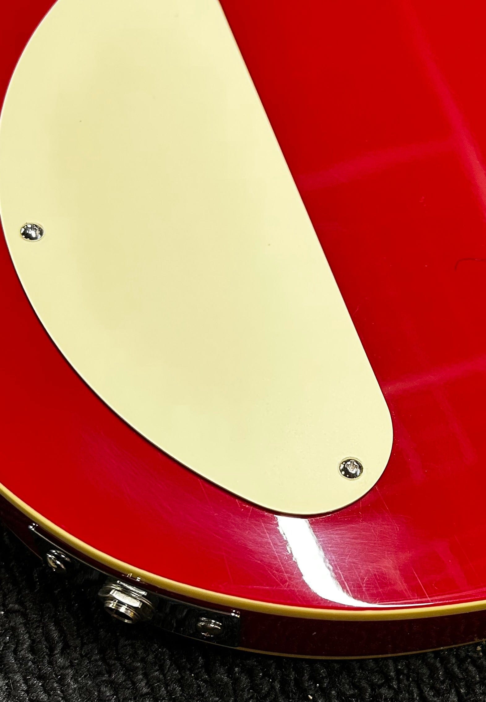 Danelectro '59 Triple Divine Red Electric Guitars / Solid Body