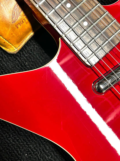 Danelectro '59 Triple Divine Red Electric Guitars / Solid Body