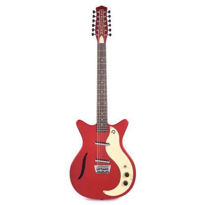 Danelectro '59 Vintage 12 String Red Metallic Electric Guitars / Solid Body