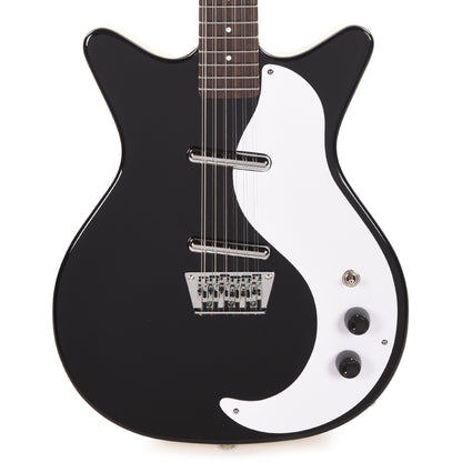 Danelectro 59DC 12-String Gloss Black Electric Guitars / Solid Body