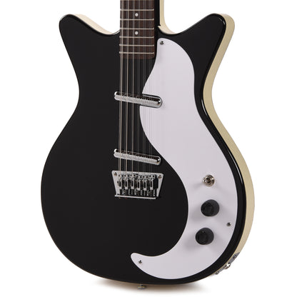Danelectro 59DC 12-String Gloss Black Electric Guitars / Solid Body