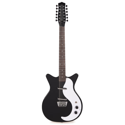 Danelectro 59DC 12-String Gloss Black Electric Guitars / Solid Body