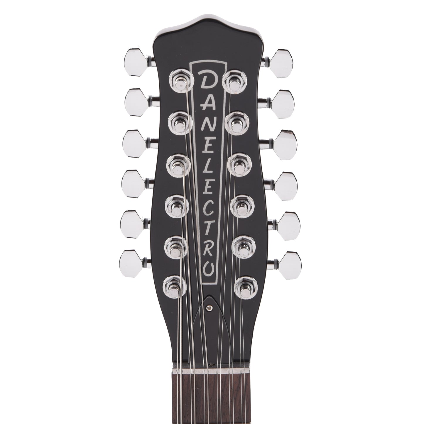 Danelectro 59DC 12-String Gloss Black Electric Guitars / Solid Body