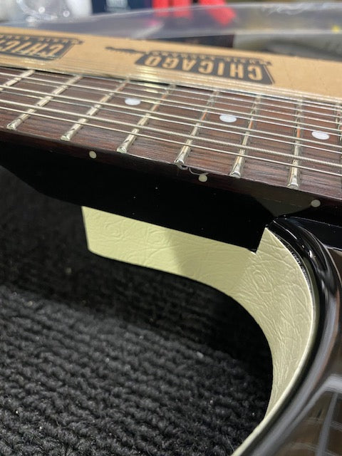 Danelectro 59DC 12-String Gloss Black Electric Guitars / Solid Body
