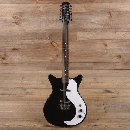 Danelectro 59DC 12-String Gloss Black Electric Guitars / Solid Body