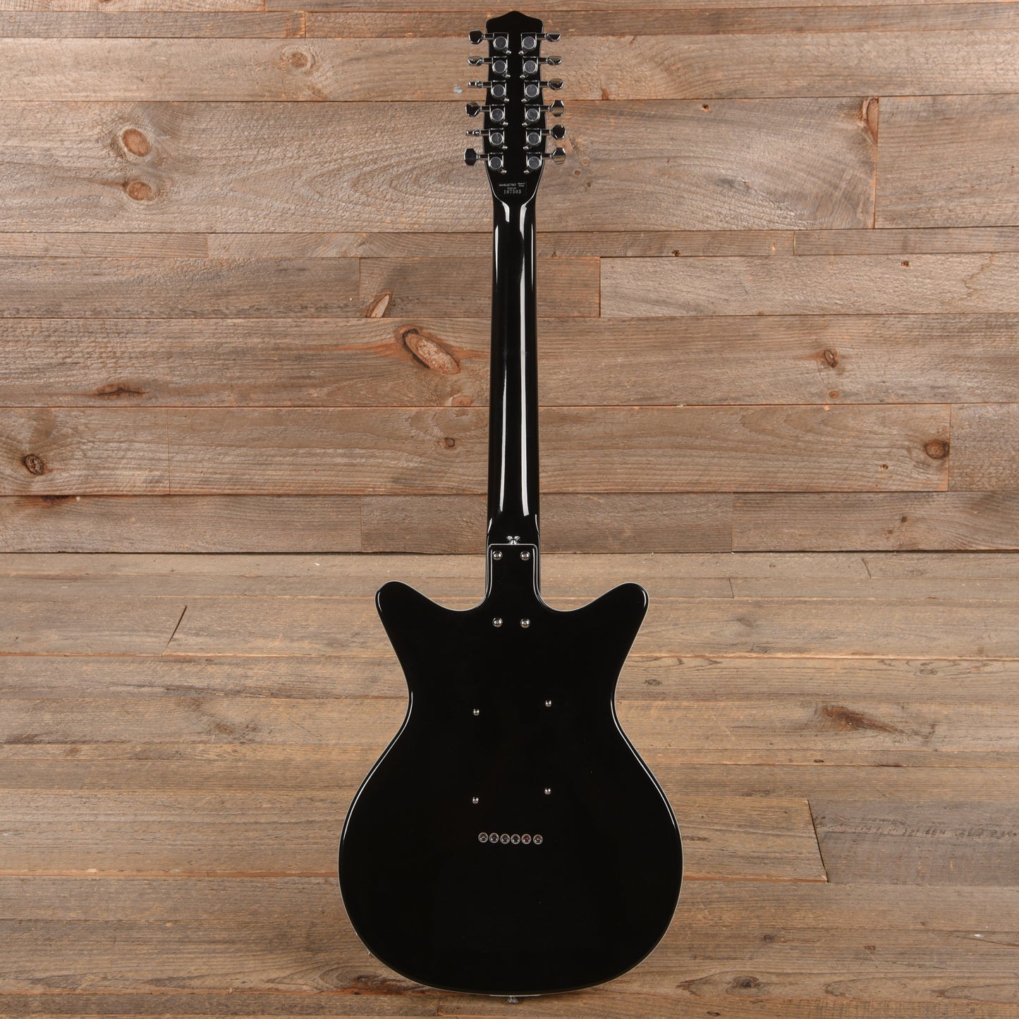 Danelectro 59DC 12-String Gloss Black Electric Guitars / Solid Body