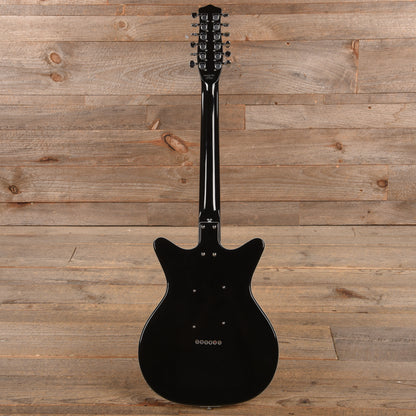 Danelectro 59DC 12-String Gloss Black Electric Guitars / Solid Body