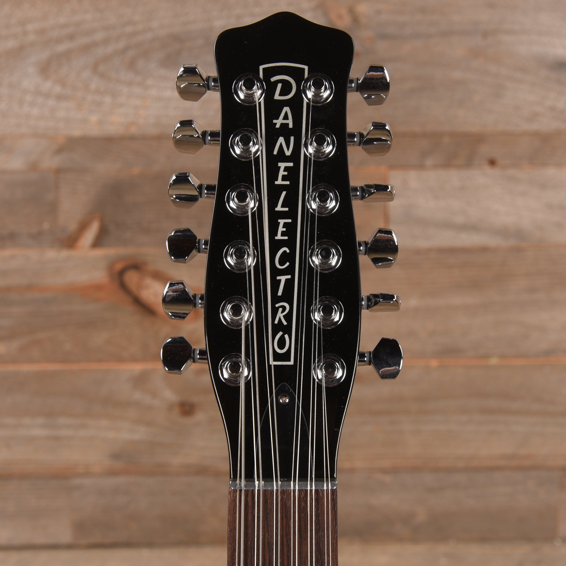 Danelectro 59DC 12-String Gloss Black Electric Guitars / Solid Body