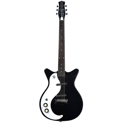 Danelectro '59M NOS Plus Double Cutaway Black LEFTY Electric Guitars / Solid Body