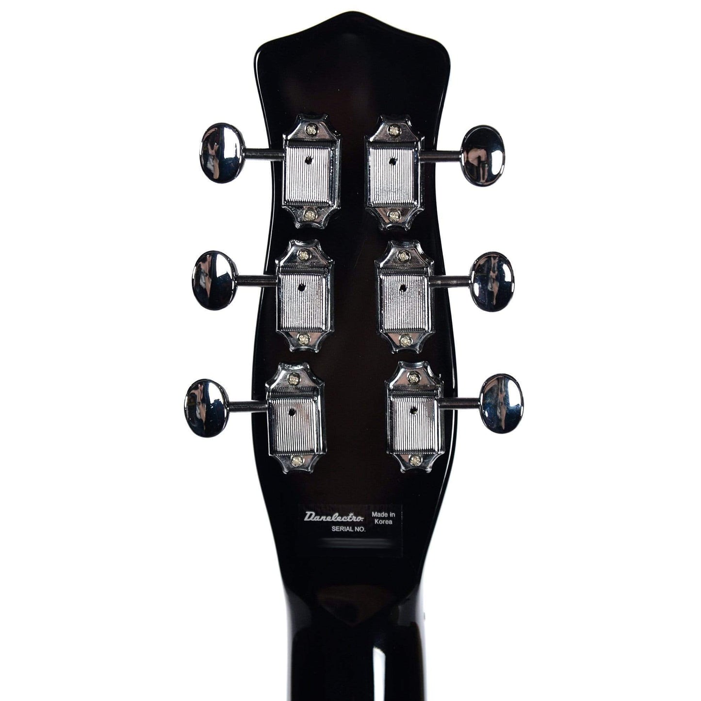 Danelectro '59M NOS Plus Double Cutaway Black LEFTY Electric Guitars / Solid Body