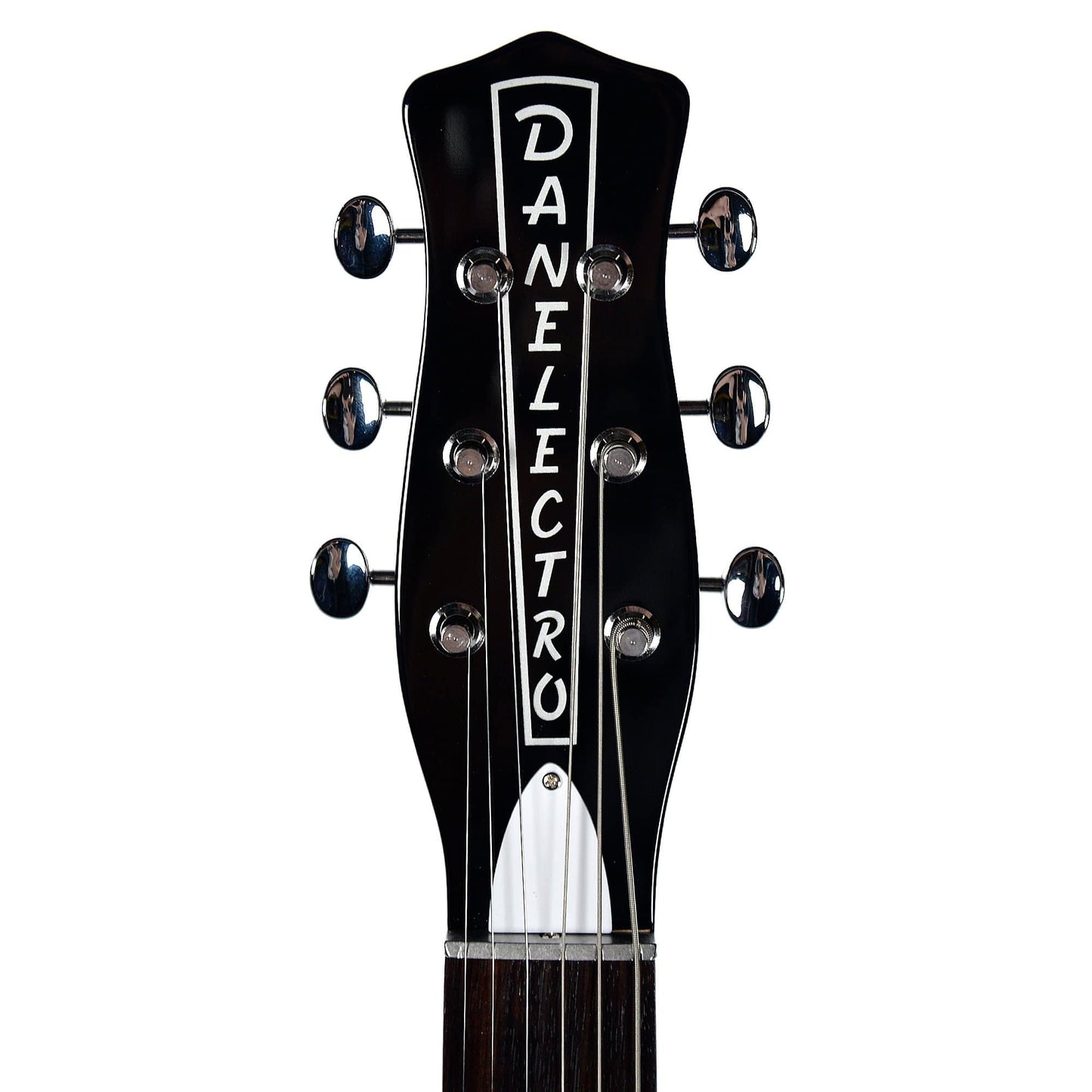 Danelectro '59M NOS Plus Double Cutaway Black LEFTY Electric Guitars / Solid Body