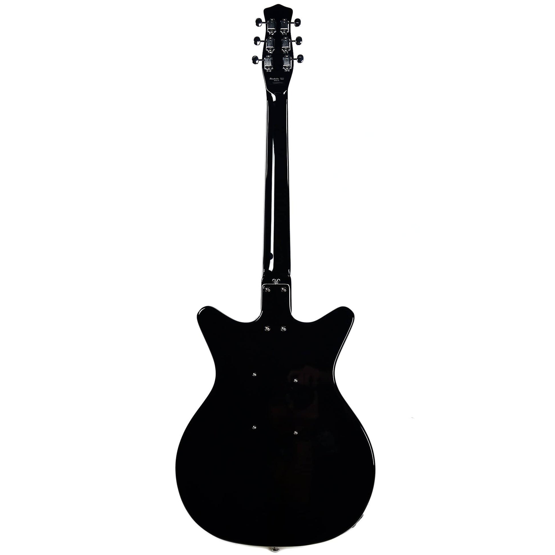 Danelectro '59M NOS Plus Double Cutaway Black LEFTY Electric Guitars / Solid Body