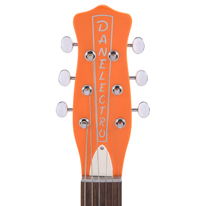 Danelectro '59M NOS Plus Double Cutaway Orange Electric Guitars / Solid Body