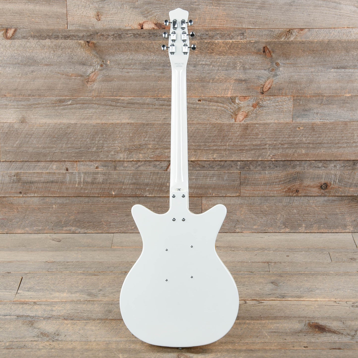 Danelectro '59M NOS Plus Double Cutaway Outa-Sight White Electric Guitars / Solid Body