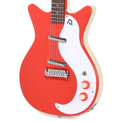Danelectro '59M NOS Plus Double Cutaway Right On Red Electric Guitars / Solid Body