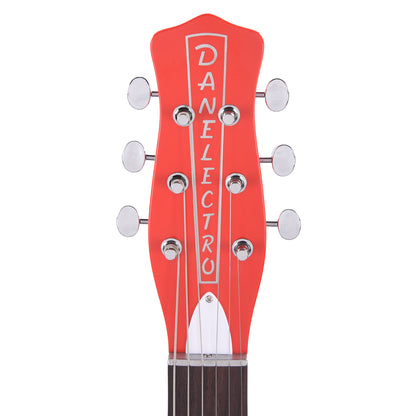 Danelectro '59M NOS Plus Double Cutaway Right On Red Electric Guitars / Solid Body