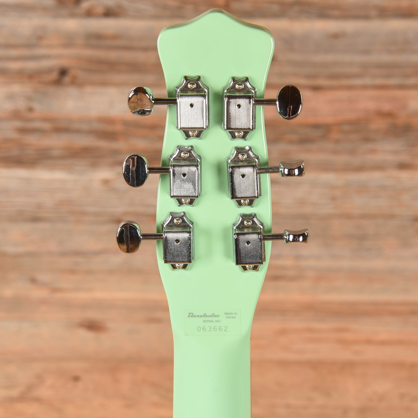 Danelectro 59M NOS Surf Green Electric Guitars / Solid Body