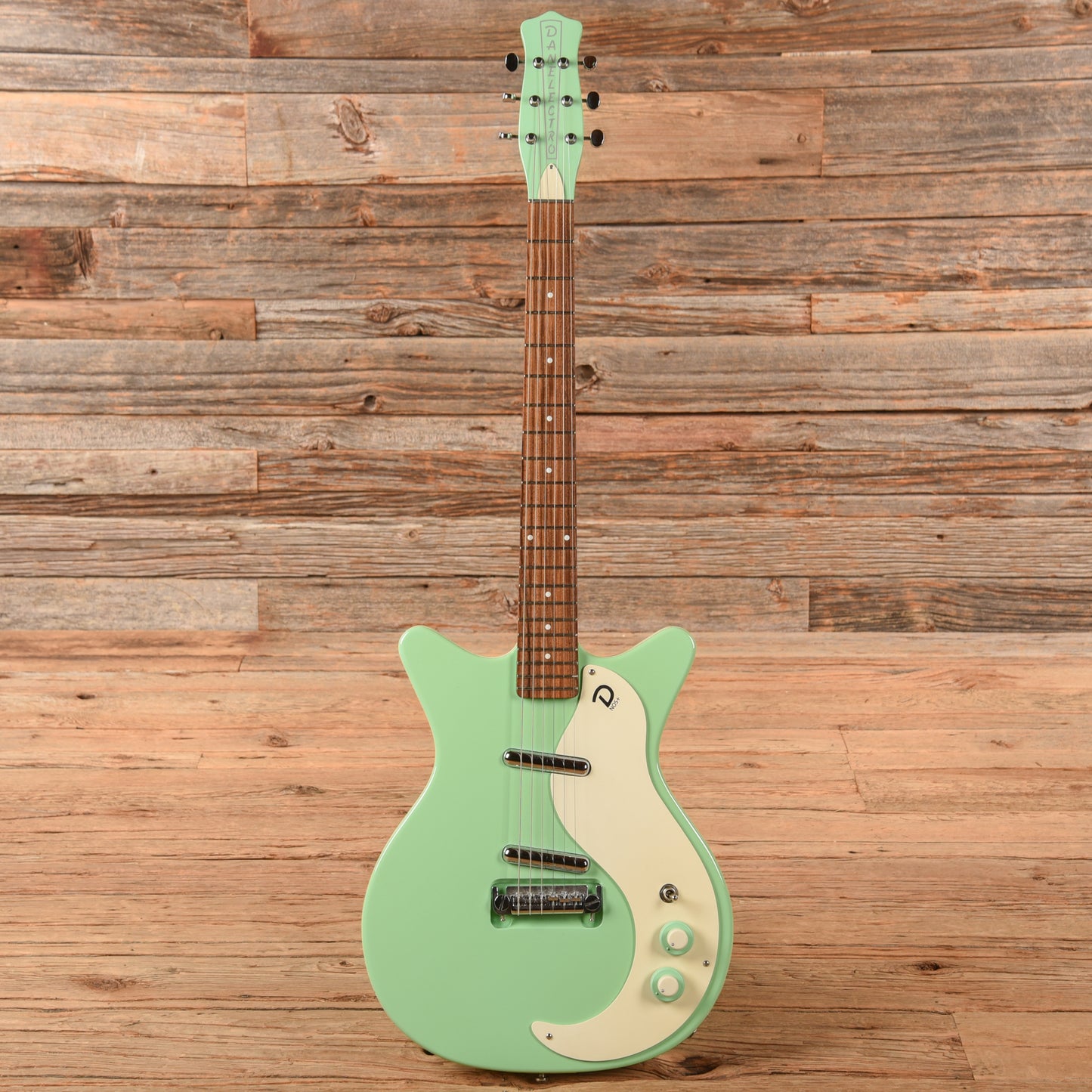 Danelectro 59M NOS Surf Green Electric Guitars / Solid Body
