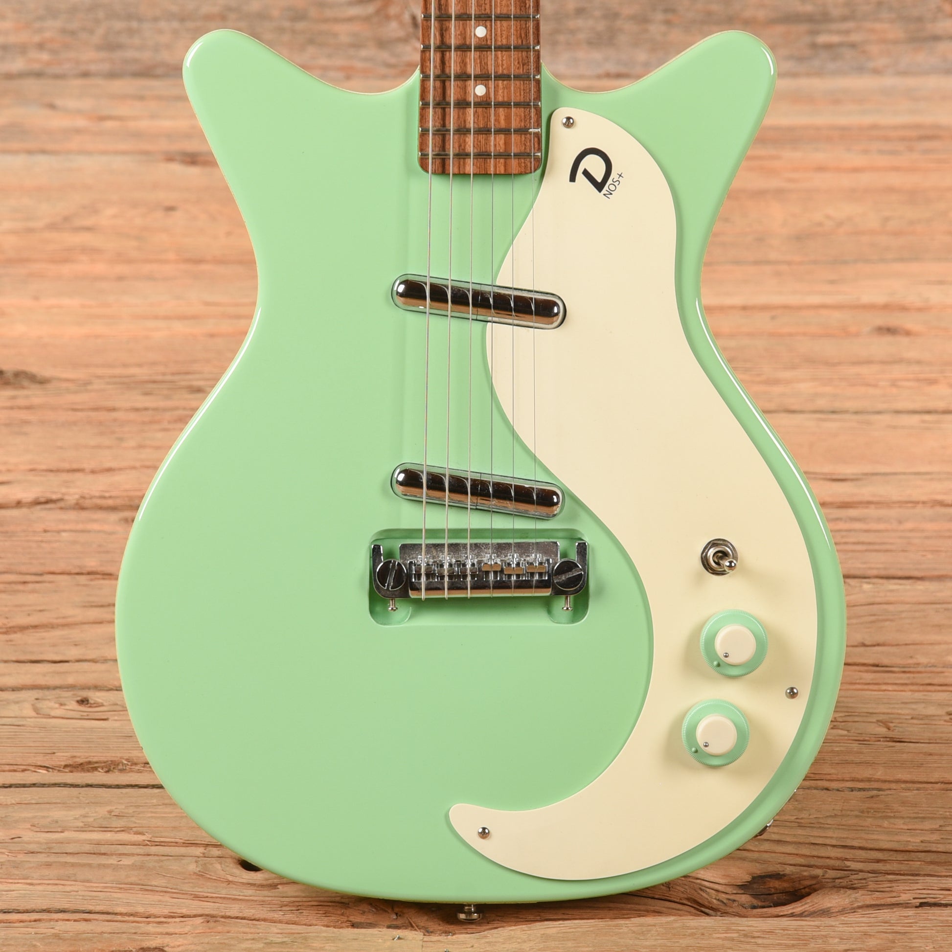 Danelectro 59M NOS Surf Green Electric Guitars / Solid Body