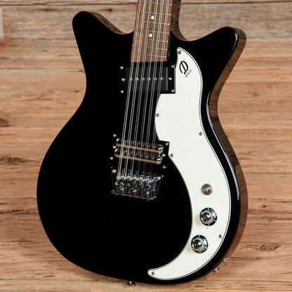 Danelectro 59X-12 Black Electric Guitars / Solid Body