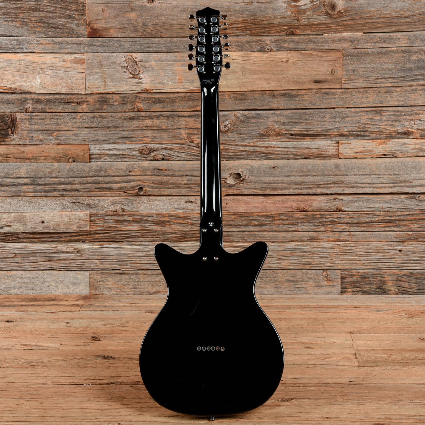 Danelectro 59X-12 Black Electric Guitars / Solid Body