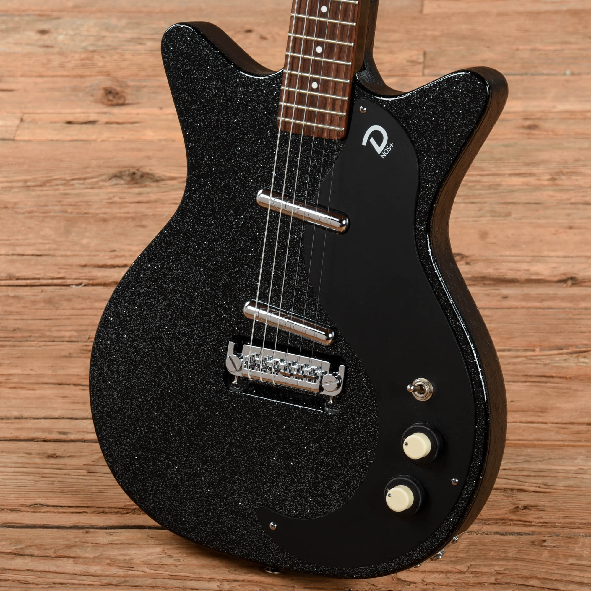 Danelectro Blackout 59 NOS+ Black Electric Guitars / Solid Body