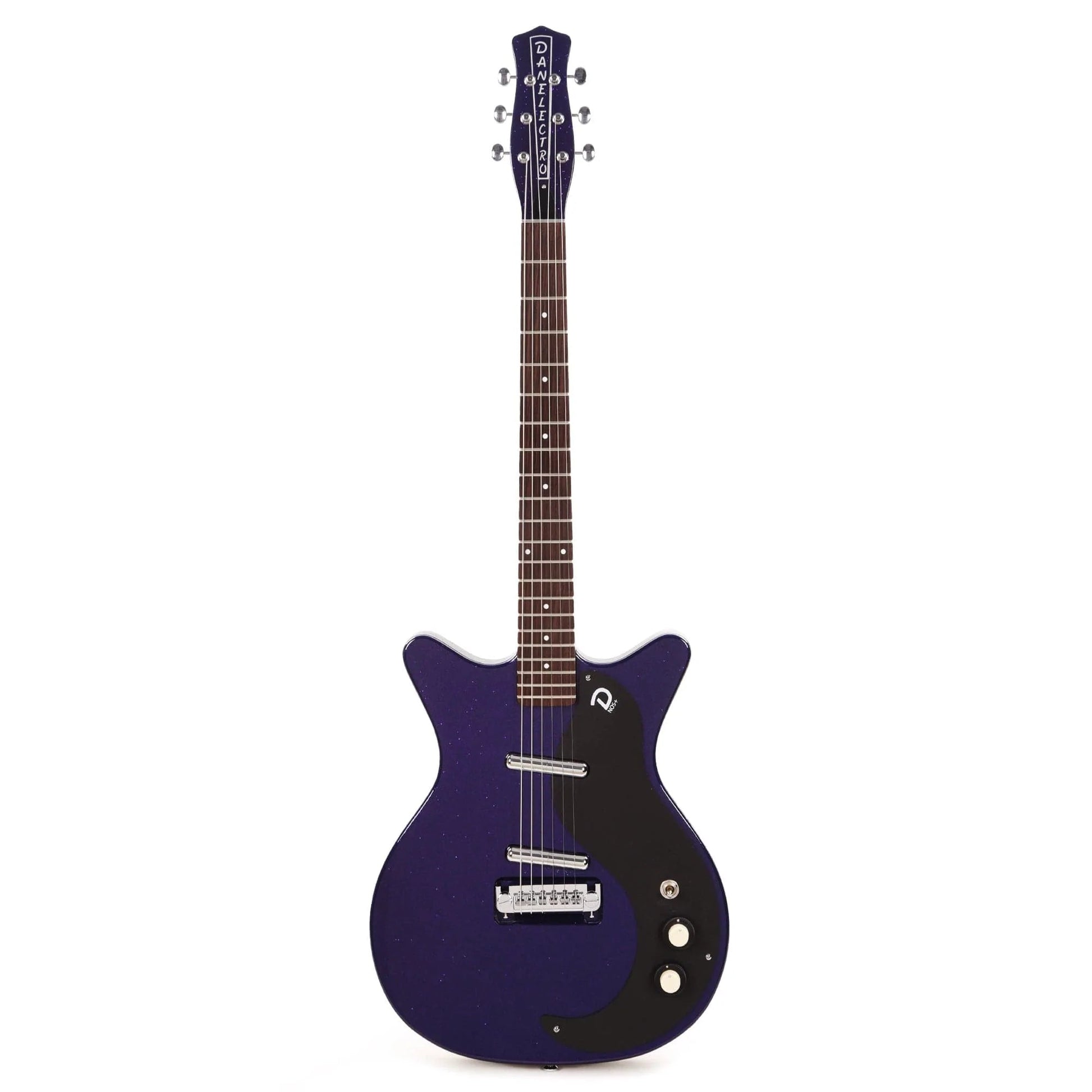 Danelectro Blackout '59 Purple Metalflake Electric Guitars / Solid Body